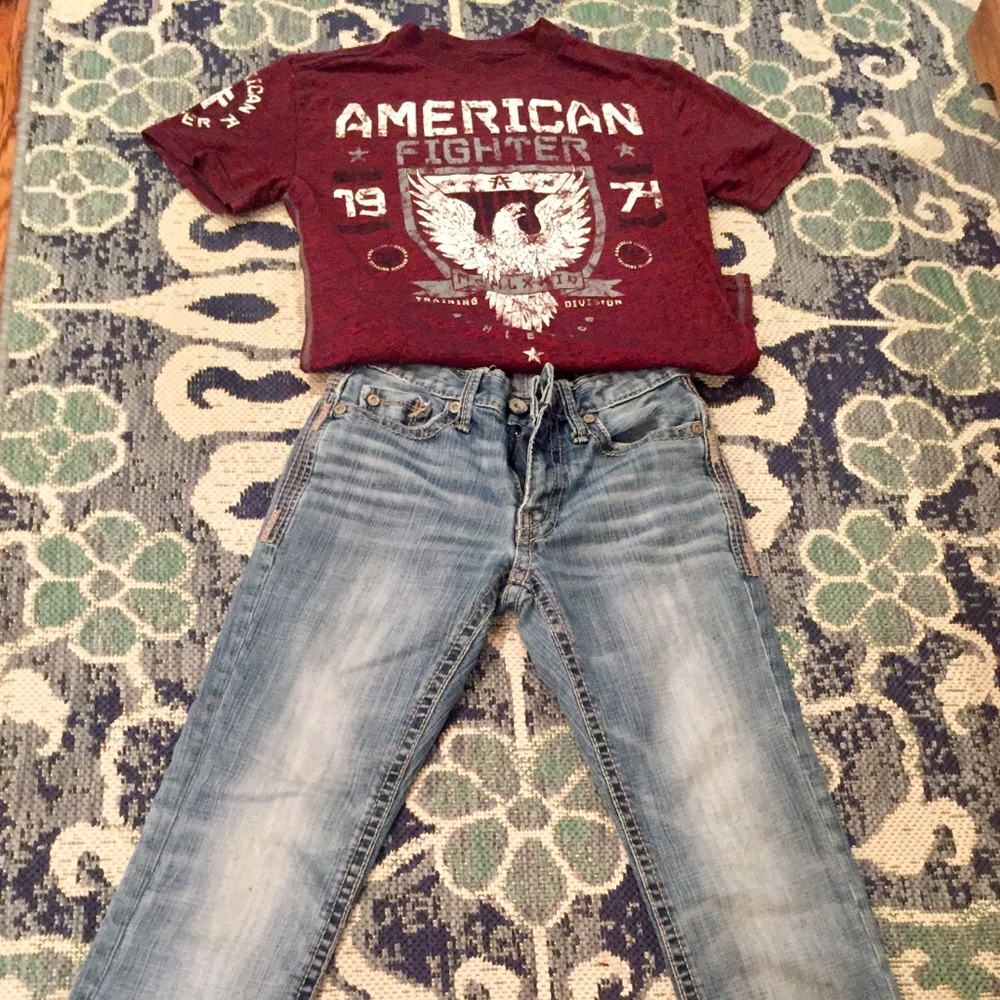 Buckle boys outfit!